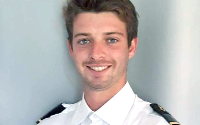 Clément, officer cadet
